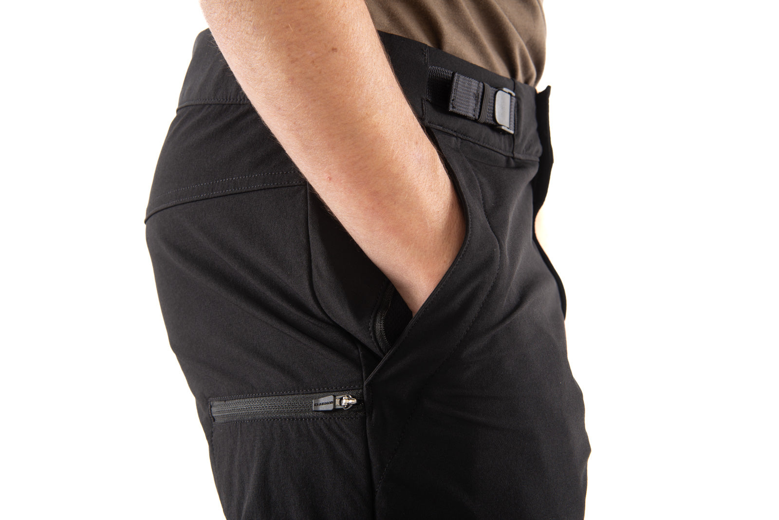 Model is 5' 8" wearing size 32.